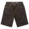 LRG kraťasy True Straight Jeans shorts raw indigo