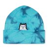 RIPNDIP čiapka Lord Nermal Beanie - Navy / Aqua Lightning Wash