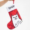 RIPNDIP vianočná ponožka Lord Nermal Christmas Stocking Red