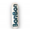 BonBon doska 8.125 Team logo - WHITE