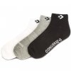 Converse ponožky 3-Pairs Low Grey/Black/White - E746A-3020