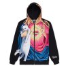 RIPNDIP mikina MOTHER MARY FULL ZIP HOODIE (BLACK)