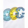 Converse tričko Chuck Patch Distort Tee- White