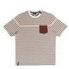 LRG tričko Timberline Stripped Tee - Brown
