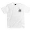CREATURE tričko Black Abyss S/S Regular T-Shirt,White