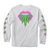 Primitive tričko TASTE BUDS Long Sleeve- white