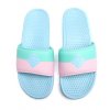 PINK DOLPHIN papuče SPLIT WAVES SLIDES- US 11- multi
