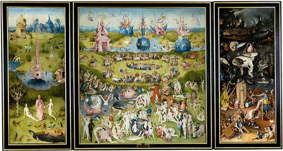 Zahrada pozemských rozkoší – Hieronymus Bosch