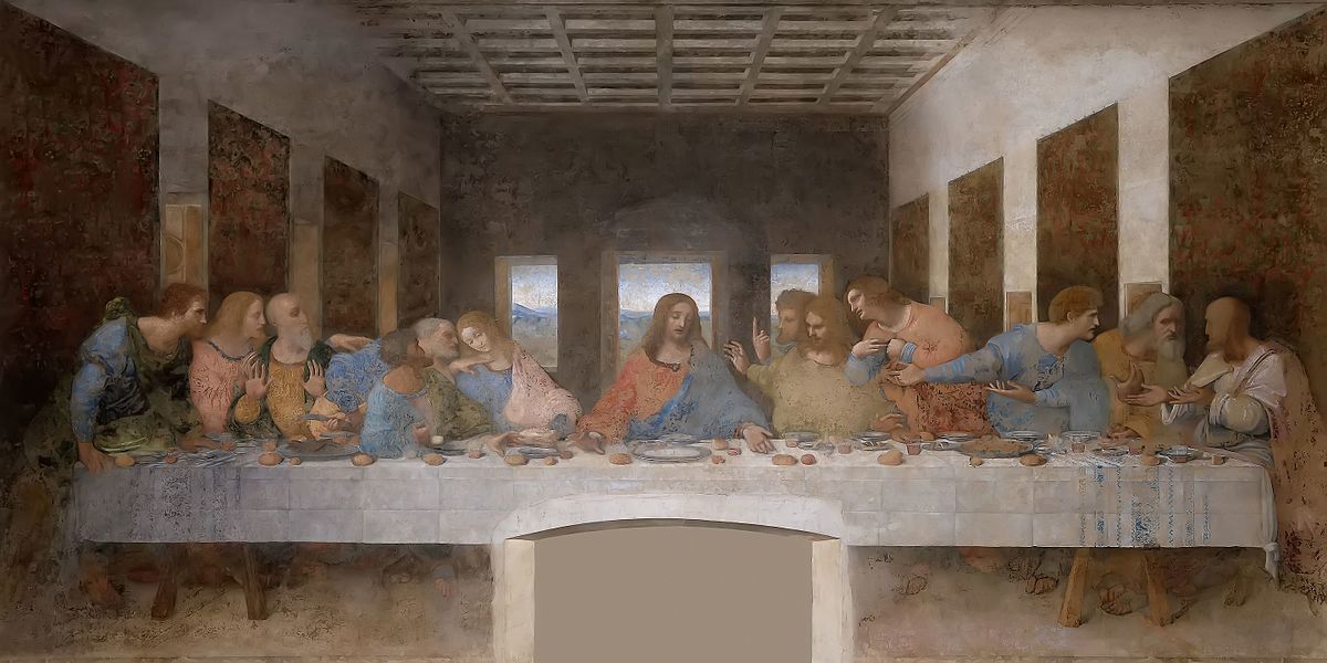 Nejznámější obrazy světa: Poslední večeře – Leonardo da Vinci