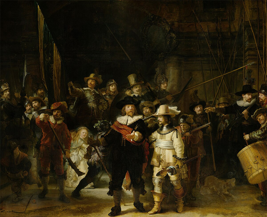 Slavné obrazy světa - Noční hlídka – Rembrandt van Rijn