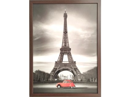 Obraz v rámu "Eiffelova věž" 50x70cm