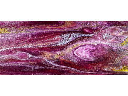 Obraz na plátně "Fialová moderna" 120x50cm