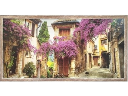 Obraz v rámu "Stará ulička" 100x50cm