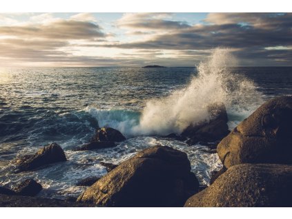 Obraz na plátně "Skalní útes" 116x80cm