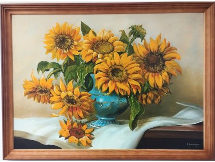 Klasik 70x50cm slunečnice