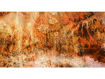 Obraz na plátně "Abstrakt hnědý" 150x80cm