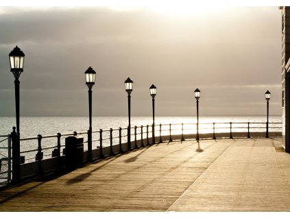 Obraz na plátně "Molo dark" 116x80cm