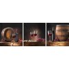 Sada obrazů 3dílná "Víno" 90x30cm