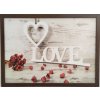 Obraz v rámu "Love" 70x50cm