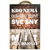 Dřevěný obraz "Své sny"