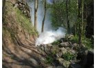 Interiérové ohňostroje, pyrotechnické nápisy, filmové a vojenské efekty