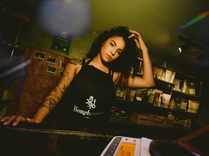 Bonghemia zástěra s logem