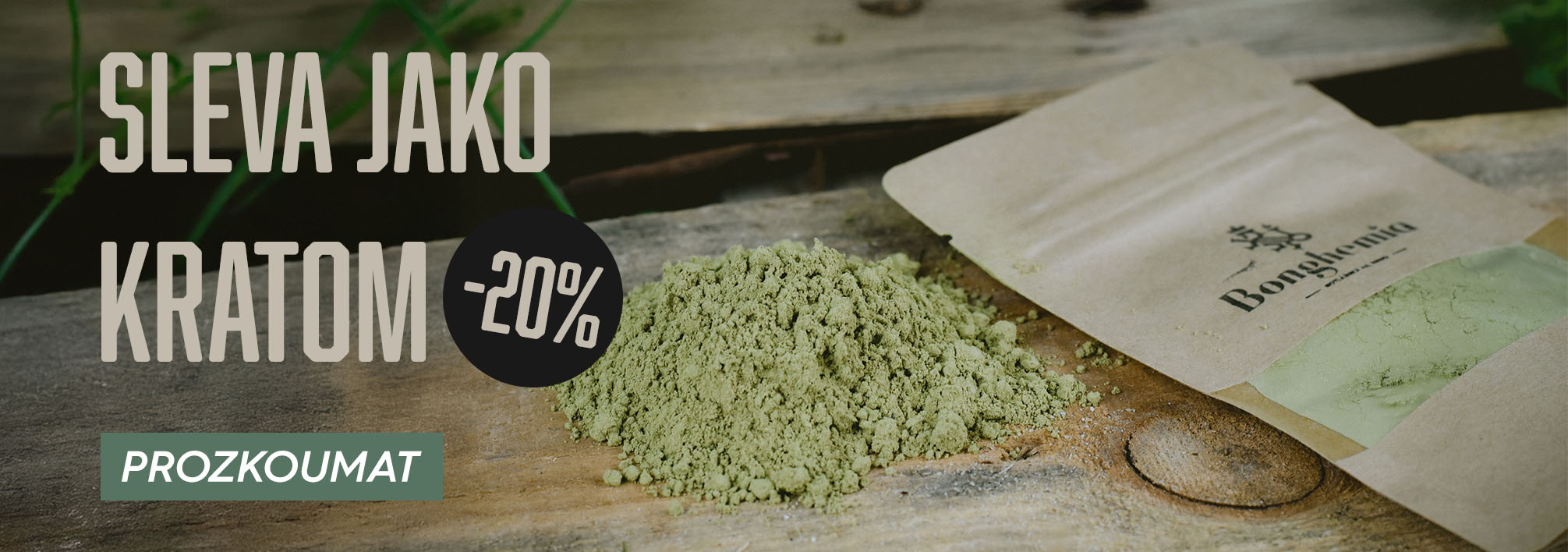 bjev sílu přírody s výběrovým kratomem za zvýhodněnou cenu. Jen na omezenou dobu.