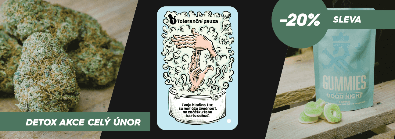 karetní hra s konopnou tématikou ve slevě