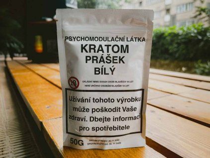 kratom premium bílý borneo white Brno