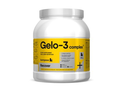GELO-3 Complex 390 g/30 dávok, pomaranč (Príchuť pomaranč, Forma Instantná - prášková)