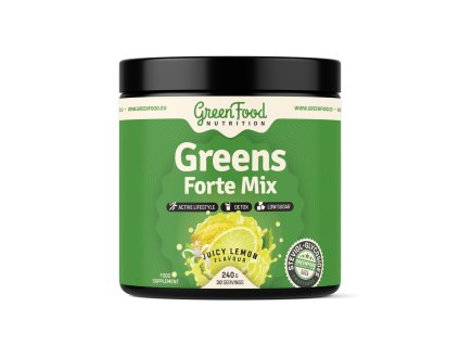 Greens Forte Mix 240 g (Príchuť Citrón)
