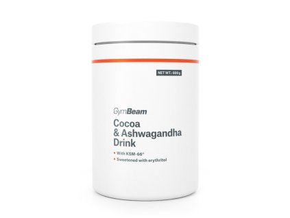 cocoa ashwagandha drink 600 g gymbeam 1