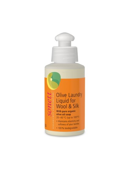SONETT Olivový prací gel na vlnu a hedvábí 120 ml