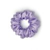 Levandulová hedvábná scrunchie gumička normální