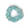 Mint hedvábná scrunchie gumička mini
