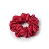 Malinová hedvábná scrunchie gumička normální