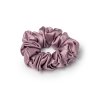 Starorůžová hedvábná normální scrunchie gumička