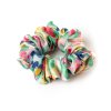 Letní zahrada hedvábná scrunchie gumička normální