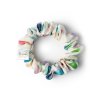 Akvarelový sen hedvábná scrunchie gumička mini