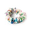 Akvarelový sen hedvábná scrunchie gumička mini