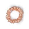 Peach fuzz hedvábná scrunchie gumička mini