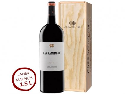 víno carramimbre crianza magnum červené