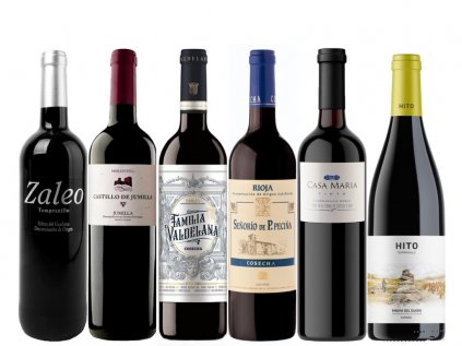 Joven set set mladých španělských vín