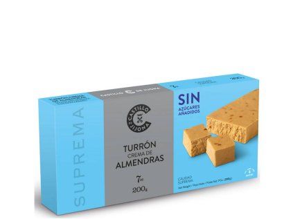 turron crema de almendras sin azucar