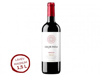 víno paula crianza magnum španělské