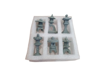 Keramická sada 6 ks - pagoda