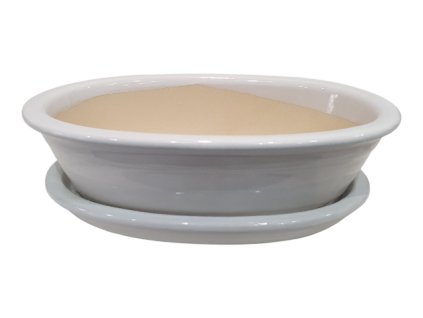 Miska na bonsaje s podmiskou  19 x 13 x 6 cm