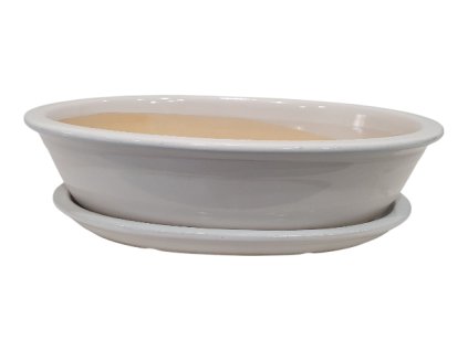 Miska na bonsaje s podmiskou  25 x 18 x 6,5 cm