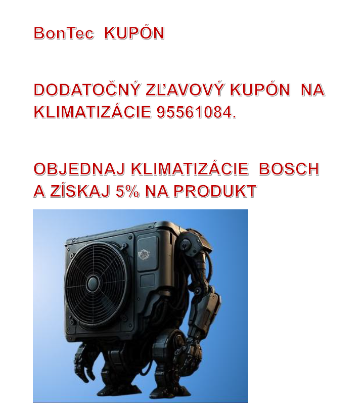 KUPON KLIMATIZACIE BOSCH