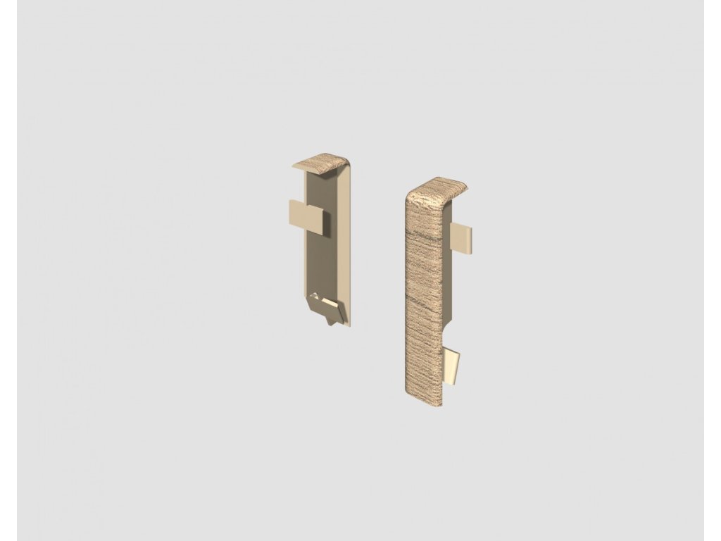 02pi pr ac flo connection piece oak middle brown l328